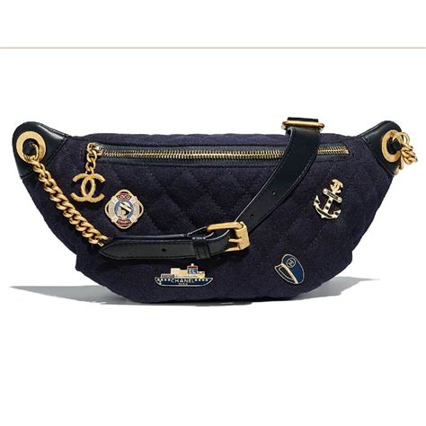 chanel belt bag blue|chanel belts official website.